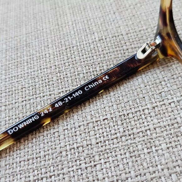 Warby Parker Women Eyeglasses Frame Brown Tortoise DOWNING 242 48[]21 140 main image 4